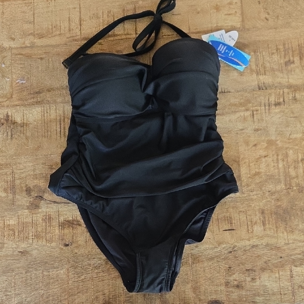NWT Wave Zone One-Piece Tummy Control